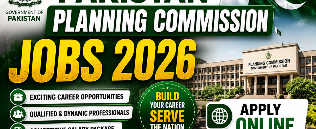 Government of Pakistan Planning Commission Jobs 2026 Apply Online