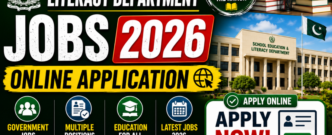 School Education & Literacy Department Jobs 2026 Online Application